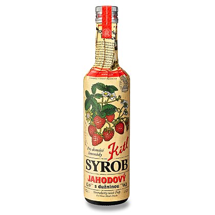 Obrázek produktu Kitl Syrob - sirup - jahodový, 500 ml