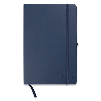 Obrázek produktu Concorde Neapol - zápisník - A5, 80 listů, linkovaný, modrý