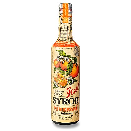 Obrázek produktu Kitl Syrob - sirup - pomeranč, 500 ml