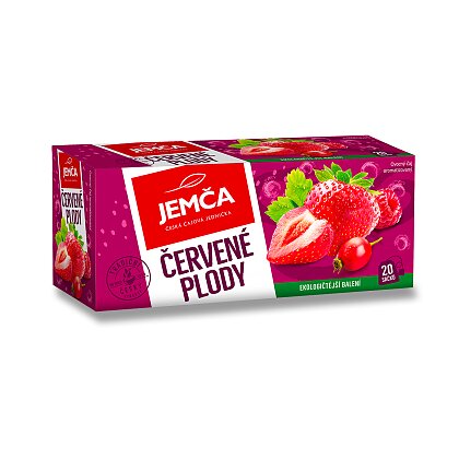 Obrázok produktu Jemča - ovocný čaj - červené plody
